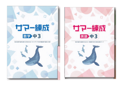 中学2・3年生向け夏の特別講習セット：サマードリルの画像