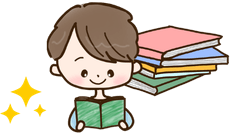 勉強をする子どものイラスト