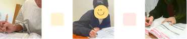 やる気アシストのオンライン個別指導で勉強をするお子さんの様子