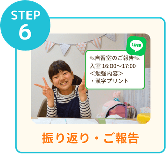 STEP6 振り返り・ご報告